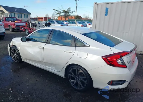 2020 Honda Civic Sport from USA, damaged, VIN 2HGFC2F80LH570415
